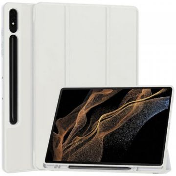 Husa pentru Samsung Galaxy Tab S8 Ultra Techsuit Flex Trifold (Gri)