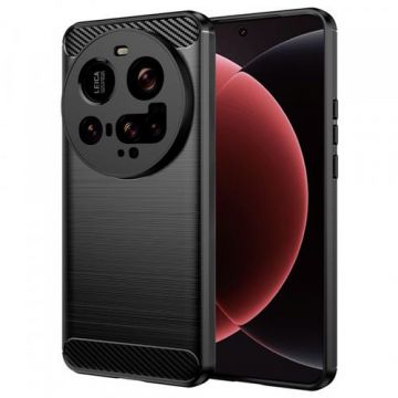 Husa pentru Xiaomi 15 Ultra, Techsuit, Carbon (Negru)
