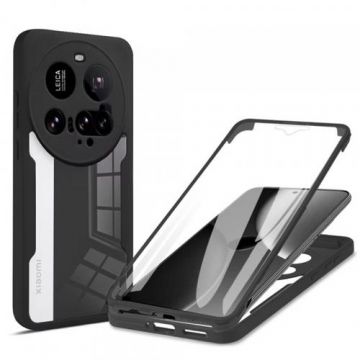 Husa pentru Xiaomi 15 Ultra, Techsuit, ColorVerse 360 (Negru)