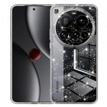 Husa pentru Xiaomi 15 Ultra, Techsuit, SparkleSkin (Transparent)