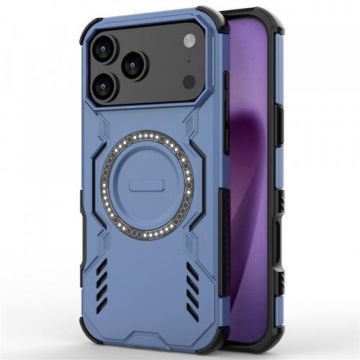 Husa Techsuit ArmorMag MagSafe pentru Apple iPhone 17 Pro Max, Albastru