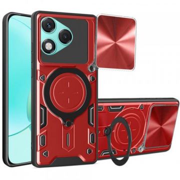 Husa Techsuit CamGuard Pro pentru Honor 400 Lite, Rosie