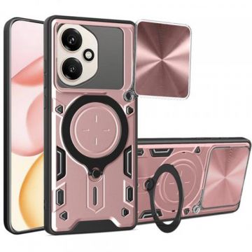 Husa Techsuit CamGuard Pro pentru Honor 400, Roz