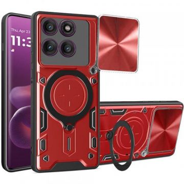 Husa Techsuit CamGuard Pro pentru Motorola Edge 60 Pro, Rosu