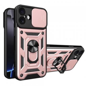 Husa Techsuit CamShield pentru Apple iPhone 17, Roz