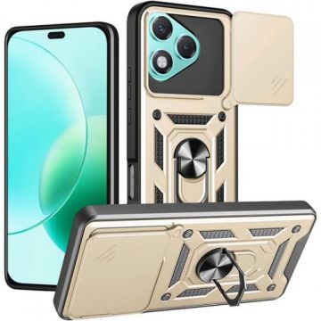 Husa Techsuit CamShield pentru Honor 400 Lite, Auriu