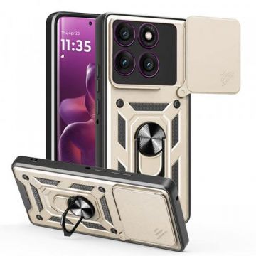 Husa Techsuit CamShield pentru Motorola Edge 60 Pro,  Auriu