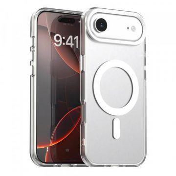 Husa Techsuit CandyCase MagSafe pentru Apple iPhone 17 Air, Alb