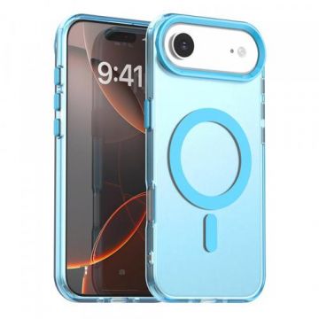 Husa Techsuit CandyCase MagSafe pentru Apple iPhone 17 Air, Albastra