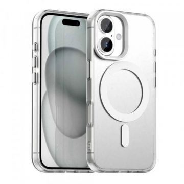 Husa Techsuit CandyCase MagSafe pentru Apple iPhone 17, Alb
