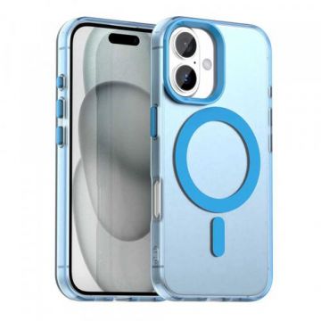 Husa Techsuit CandyCase MagSafe pentru Apple iPhone 17, Albastra