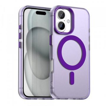 Husa Techsuit CandyCase MagSafe pentru Apple iPhone 17, Mov