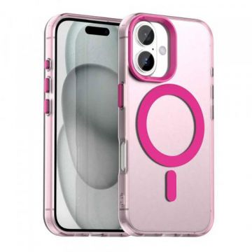 Husa Techsuit CandyCase MagSafe pentru Apple iPhone 17, Roz