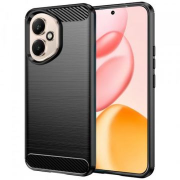 Husa Techsuit Carbon pentru Honor 400, Neagra