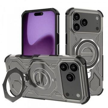 Husa Techsuit Carbon Shield Pro pentru Apple iPhone 17 Pro Max, Neagra