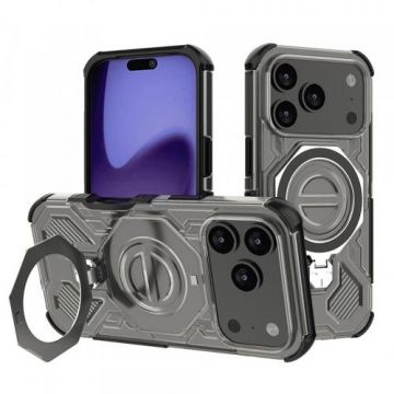 Husa Techsuit Carbon Shield Pro pentru Apple iPhone 17 Pro, Neagra