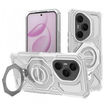 Husa Techsuit Carbon Shield Pro pentru Honor 400 Pro, Alb