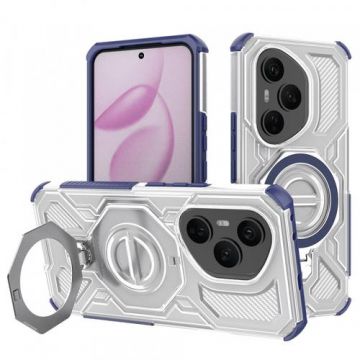 Husa Techsuit Carbon Shield Pro pentru Honor 400 Pro, Albastru