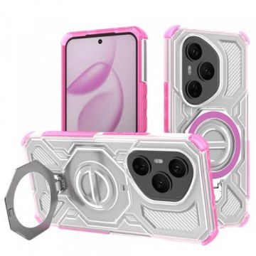 Husa Techsuit Carbon Shield Pro pentru Honor 400 Pro, Roz