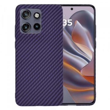 Husa Techsuit Carbonite FiberShell pentru Motorola Edge 50 Neo, Mov