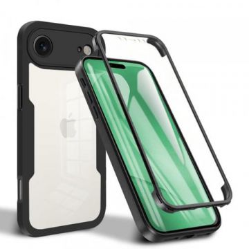 Husa Techsuit ColorVerse 360 pentru Apple iPhone 17 Air, Neagra