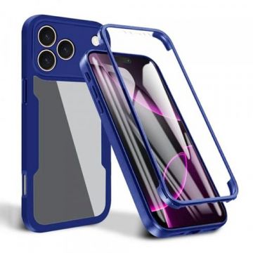 Husa Techsuit ColorVerse 360 pentru Apple iPhone 17 Pro Max, Albastra