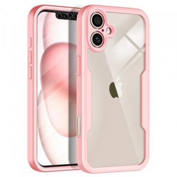 Husa Techsuit ColorVerse 360 pentru Apple iPhone 17, Roz