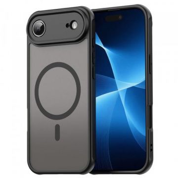 Husa Techsuit HaloFrost II MagSafe pentru Apple iPhone 17 Air, Neagra