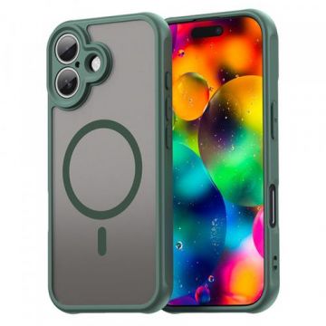 Husa Techsuit HaloFrost II MagSafe pentru Apple iPhone 17, Verde
