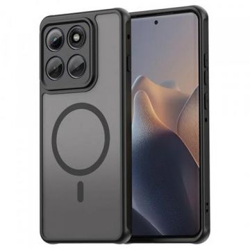 Husa Techsuit HaloFrost II MagSafe pentru Motorola Edge 60 Pro, Neagra