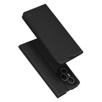 Husa Techsuit Magskin Book pentru Honor 400 Pro, Neagra