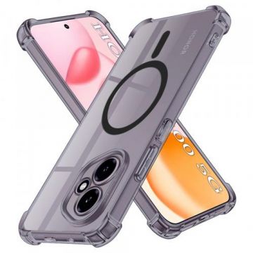 Husa Techsuit Shockproof Clear MagSafe pentru Honor 400, Neagra