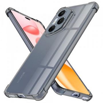 Husa Techsuit Shockproof Clear pentru Honor 400 Pro, Neagra
