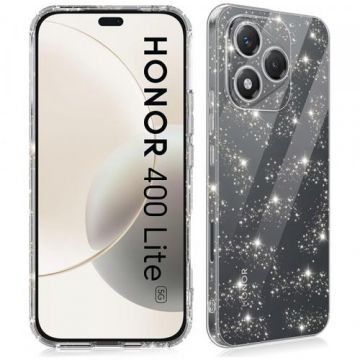 Husa Techsuit SparkleSkin pentru Honor 400 Lite, Transparenta