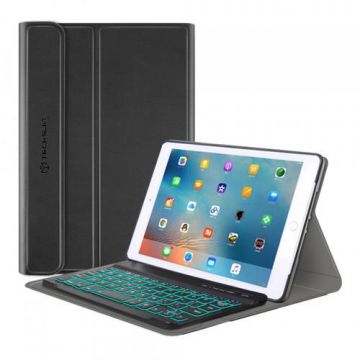 Husa cu tastatura pentru Apple iPad mini 4 (2015) / mini (2019) Techsuit CozyTab (Negru)