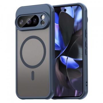 Husa MagSafe pentru Google Pixel 10 Pro, Techsuit, HaloFrost II (Bleumarin)