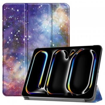 Husa pentru Apple iPad Pro 11 (2024) Techsuit FoldPro Galaxy (Multicolor)