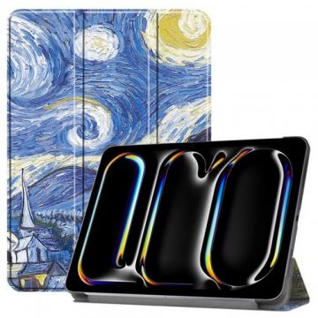 Husa pentru Apple iPad Pro 11 (2024) Techsuit FoldPro Starry Night (Multicolor)