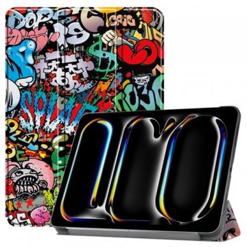 Husa pentru Apple iPad Pro 11 (2024) Techsuit FoldPro Urban Vibe (Multicolor)