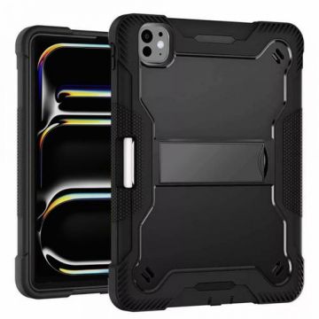 Husa pentru Apple iPad Pro 11 (2024) Techsuit Rugged TabShell (Negru)