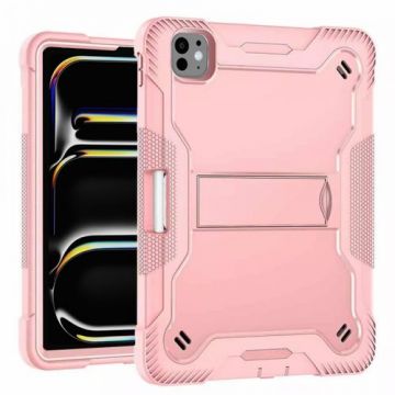 Husa pentru Apple iPad Pro 11 (2024) Techsuit Rugged TabShell (Roz)