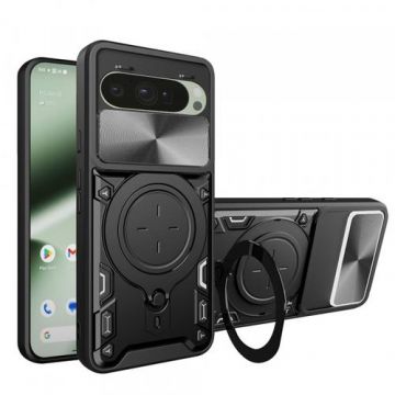 Husa pentru Google Pixel 10 Pro / 10, Techsuit, CamGuard Pro (Negru)