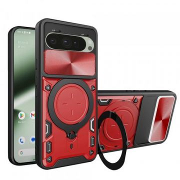 Husa pentru Google Pixel 10 Pro / 10, Techsuit, CamGuard Pro (Rosu)
