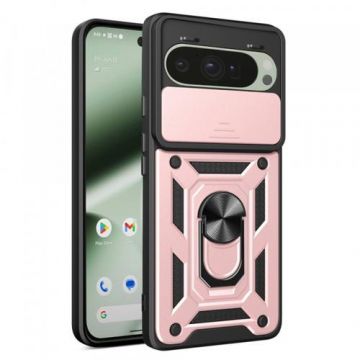 Husa pentru Google Pixel 10 Pro / 10, Techsuit, CamShield (Roz)