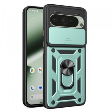 Husa pentru Google Pixel 10 Pro / 10, Techsuit, CamShield (Verde)