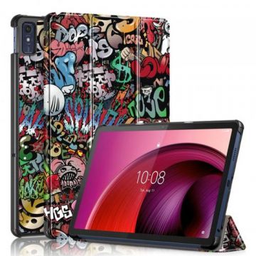 Husa pentru Lenovo Tab M10, Techsuit, FoldPro Urban Vibe (Multicolor)