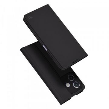 Husa pentru Oppo A3 4G / A3, Techsuit, Magskin Book, Neagra