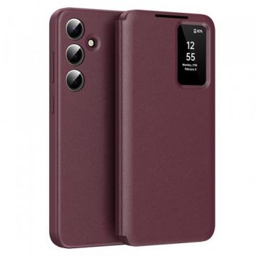 Husa pentru Samsung Galaxy A55 5G A556 Techsuit SmartView (Rosu)