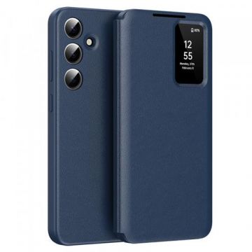 Husa pentru Samsung Galaxy A56 A566 Techsuit SmartView (Albastru)
