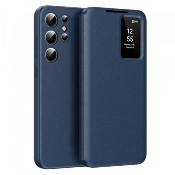 Husa pentru Samsung Galaxy S23 Ultra S918 Techsuit SmartView (Albastru)
